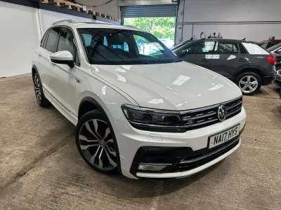 Begagnad VW Tiguan R-line 2017 Vit SUV