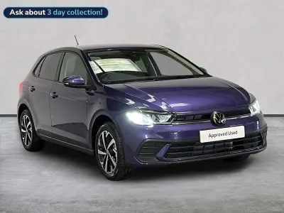 New VW Polo Match 2026 Purple Hatchback