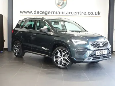 Usado Seat Ateca 4Drive 150 HP (110 kW) 2021 Verde SUV
