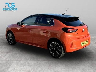 Used Vauxhall Corsa-e Elite 100 kW (136 HP) 2022 Orange Hatchback
