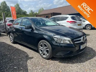 Used Mercedes A180 109 HP (80 kW) 2015 Black Hatchback