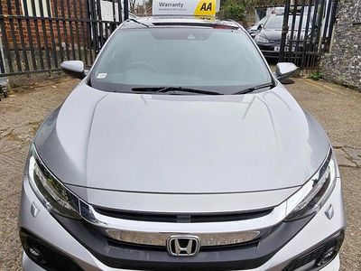 Begagnad Honda Civic Prestige 2017 Silver Halvkombi