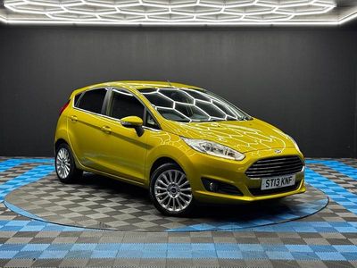 Yellow Used 2013 Ford Fiesta Titanium Hatchback | £2,990 (Fair price)