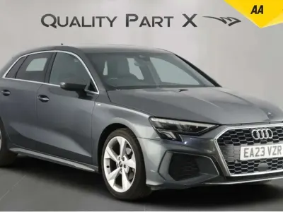 Used Audi A3 Sportback S-Line 110 HP (80 kW) 2023 Grey Hatchback