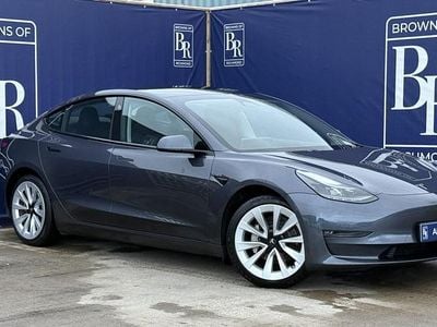 Grey Used 2022 Tesla Model 3 Long Range AWD Sedan | £21,499 (Fair price)