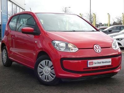 Used VW up! move up! 58 HP (42 kW) 2016 Red Hatchback