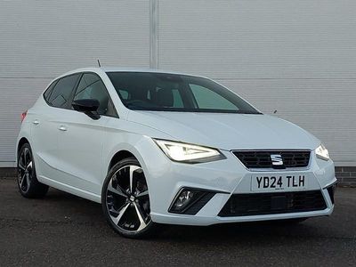 Used Seat Ibiza FR Sport 95 HP (69 kW) 2024 White Hatchback