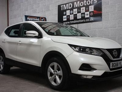 White Used 2018 Nissan Qashqai Acenta SUV | £9,295 (Fair price)