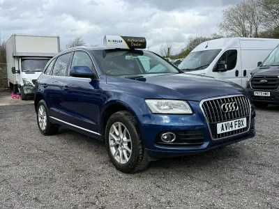 Usado Audi Q5 Business 245 HP (180 kW) 2014 Azul SUV