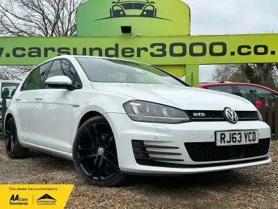Used VW Golf VII GTD 2014 White Hatchback