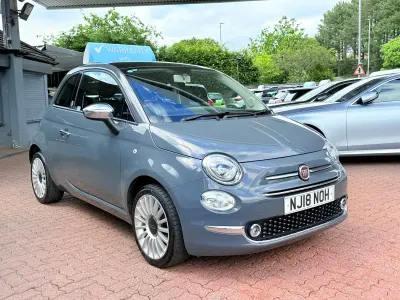 Used Fiat 500 Mirror 69 HP (50 kW) 2018 Grey Hatchback
