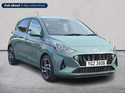 Used Hyundai i10 Premium 67 HP (49 kW) 2023 Green Hatchback