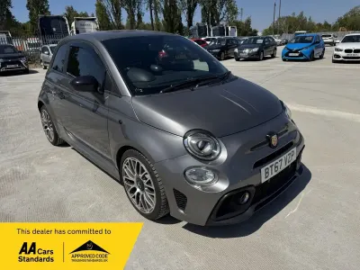 Used Abarth 595 145 HP (106 kW) 2017 Grey Hatchback