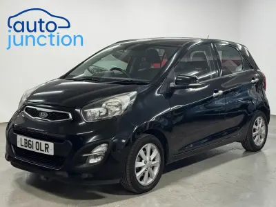 Used Kia Picanto 68 HP (50 kW) 2012 Black Hatchback