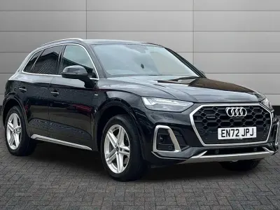 Used Audi Q5 S-Line 204 HP (150 kW) 2023 Mythos black SUV