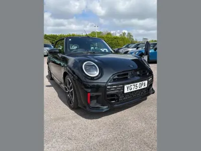 Nouă Mini John Cooper Works Cabriolet 228 CP (167 kW) 2025 Negru Cabrio