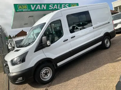 Usado Ford Transit 170 CV (125 kW) 2023 Blanco Van