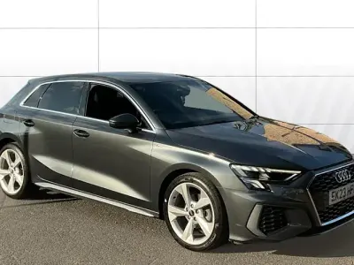 Used Audi A3 Sportback S-Line 110 HP (80 kW) 2023 Grey Hatchback
