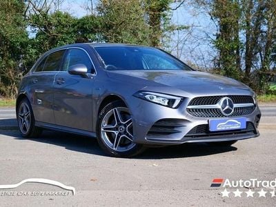Used Mercedes A250 AMG line 218 HP (160 kW) 2021 Grey Hatchback