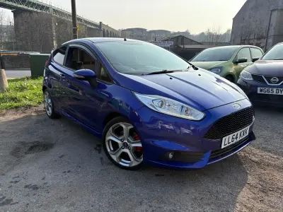 Gebraucht Ford Fiesta ST 2014 Blau Kleinwagen