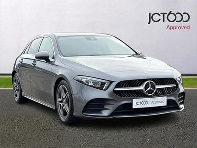 Used Mercedes A180 AMG line 134 HP (98 kW) 2021 Grey Hatchback