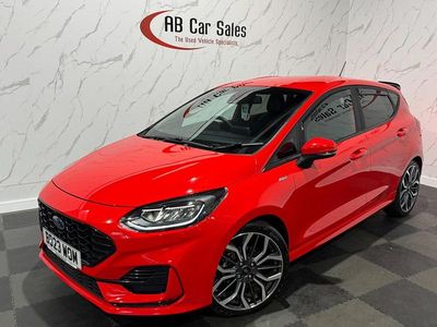 Używany Ford Fiesta ST-Line X 125 KM (91 kW) 2023 Czerwony Hatchback