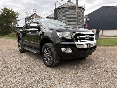 Black Used 2018 Ford Ranger Limited Pickup | £12,495 (Fair price)