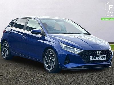 Blue Used 2022 Hyundai i20 Premium Hatchback | £14,799 (Fair price)