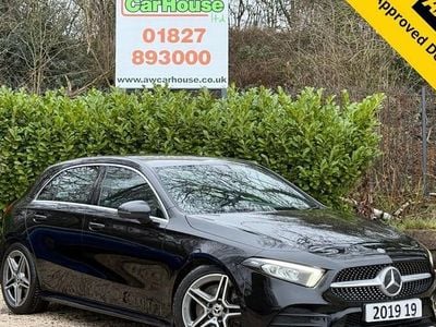 Black Used 2019 Mercedes A250 AMG line Hatchback | £14,399 (Good price)