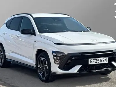 Used Hyundai Kona N Line 129 HP (94 kW) 2025 White SUV