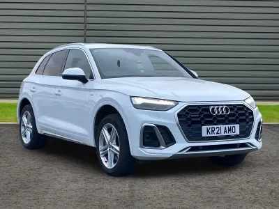 Używany Audi Q5 S-Line 2021 Biały SUV