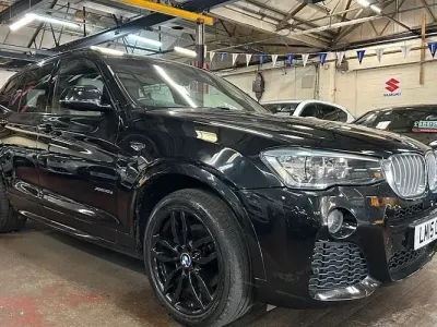 Used BMW X3 M Sport 258 HP (189 kW) 2015 Black SUV