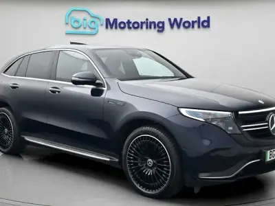 Used Mercedes EQC400 AMG line 300 kW (408 HP) 2022 Blue SUV