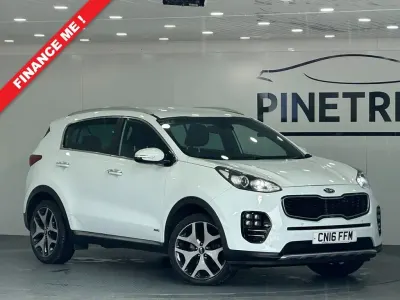 Used Kia Sportage GT-Line 174 HP (127 kW) 2016 White SUV