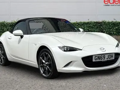 Used Mazda MX5 Inclusive 184 HP (135 kW) 2019 White Cabriolet