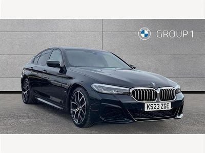 Black Used 2023 BMW 520 M Sport Sedan | £29,793 (Fair price)