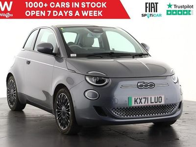 Grey Used 2021 Fiat 500e La Prima Hatchback | £15,699 (Fair price)