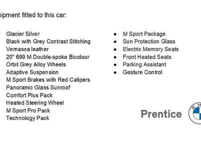 Used BMW X3 M Sport 282 HP (207 kW) 2021 Silver SUV