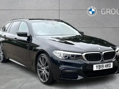 Used BMW 540 M Sport 335 HP (246 kW) 2019 Black Estate