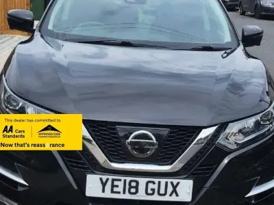 Used Nissan Qashqai N-Connecta 2018 Black SUV