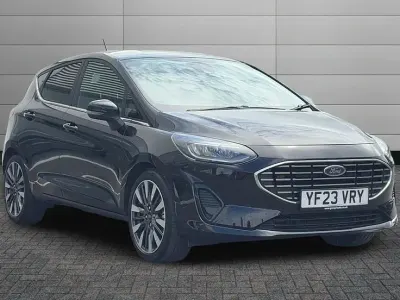 Used Ford Fiesta Titanium X 125 HP (91 kW) 2023 Black Hatchback