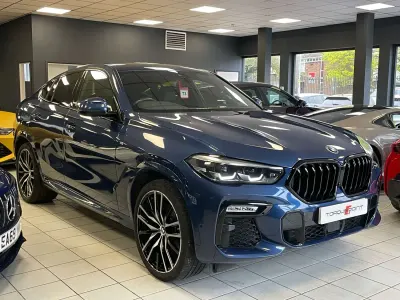 Usado BMW X6 M Sport 333 CV (244 kW) 2021 Azul SUV