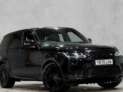 Used Land Rover Range Rover Sport HSE 404 HP (297 kW) 2020 Black SUV