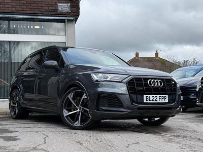 Used Audi Q7 Black Edition 340 HP (250 kW) 2022 Grey SUV