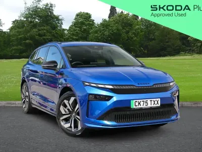 Used Skoda Enyaq iV SportLine 210 kW (286 HP) 2025 Blue SUV