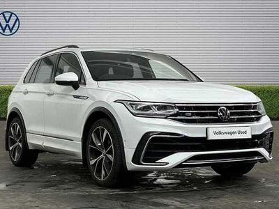 Used VW Tiguan R-line 150 HP (110 kW) 2023 White SUV
