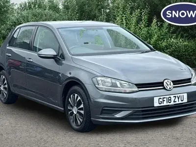 Used VW Golf VII S 125 HP (91 kW) 2018 Grey Hatchback