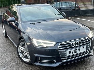 used Audi A4 2.0 TDI S line Euro 6 (s/s) 4dr Saloon
