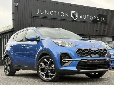Used Kia Sportage GT-Line 174 HP (127 kW) 2020 Blue SUV