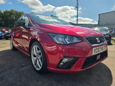 Used Seat Ibiza FR 95 HP (69 kW) 2017 Red Hatchback
